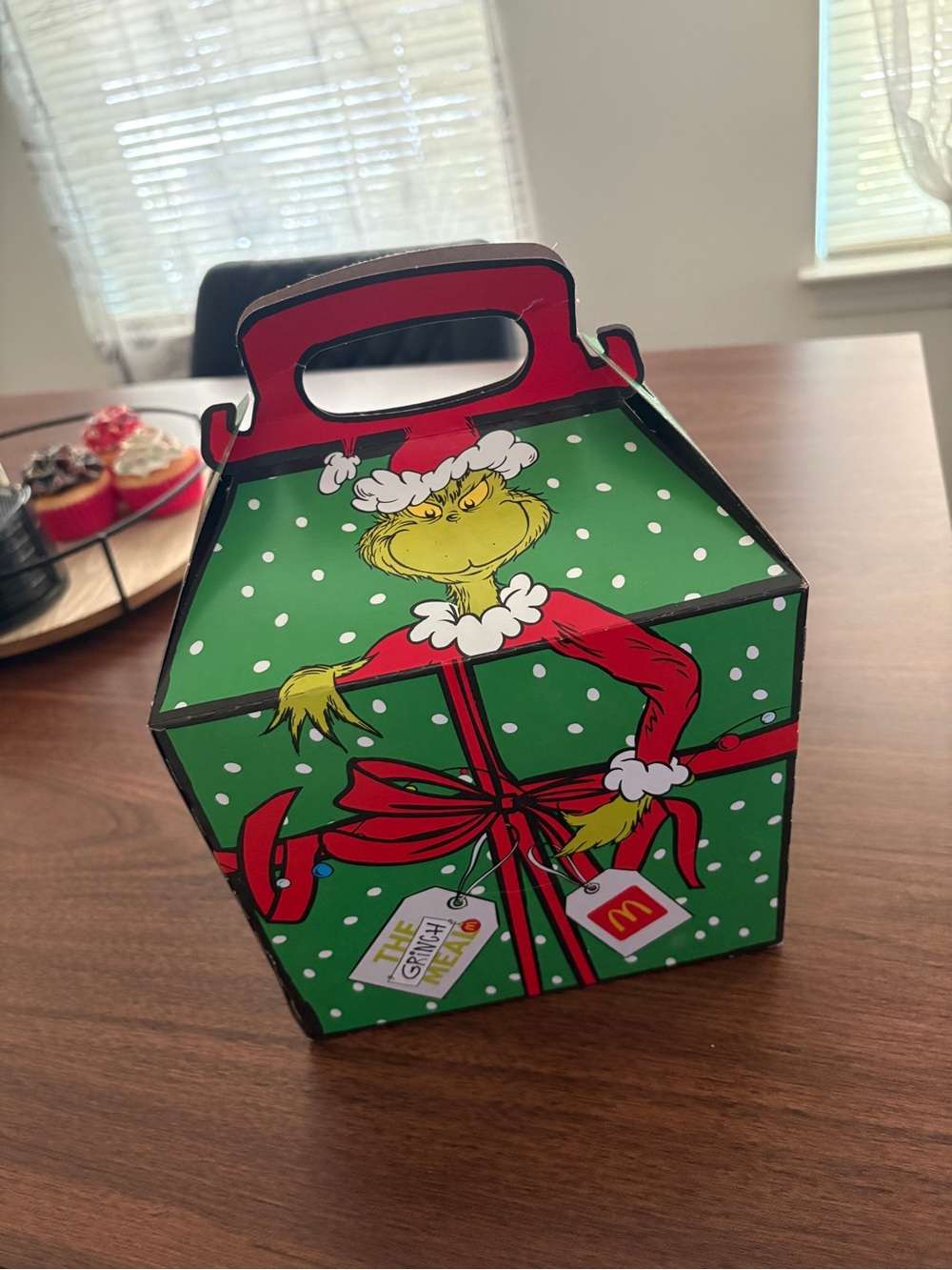 McDonald's Grinch Adult Meal Holiday Box